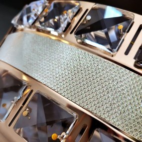 Toolight Toolight, závesné svietidlo 50cm, 7xE14, G048-CP, zlatá, OSW-08942