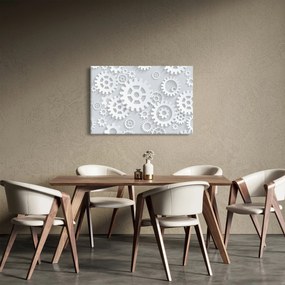 Obraz - Ozubené kolieska (90x60 cm)