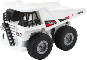 LEAN Toys Diaľkovo ovládané RC sklápacie auto Svetlá Zvuky Biela 1:24
