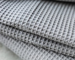 Polášek Vaflový uterák - Šedá | 50 x 100 cm