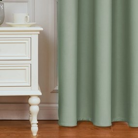 4Home Výhodná sada Zatemňovací záves Cairo sivozelená, 150 x 250 cm, 2 ks