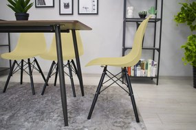 OSAKA krémová stolička / čierne nohy x 1 9401 80 00 00