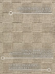 Villeroy & Boch, Kusový koberec Villeroy & Boch Scala 106266 Grey Beige, 120x170, béžová, obývacia izba