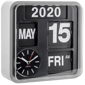 Nástenné hodiny Mini Flip Karlsson KA5364SI, 24cm