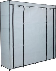 Šatníková skriňa OLENA sivá