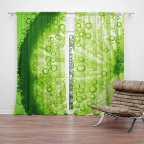Sablio Záves Limetka: 2 ks 140x250 cm