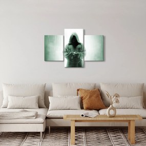 Obraz - Mních v tme (90x60 cm)