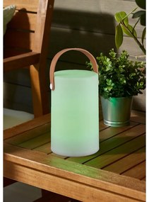 LED solárne vonkajšie svietidlo na diaľkové ovládanie (výška 21 cm) Aruba – Trio