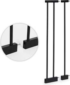 ECOTOYS Bezpečnostná detská bránka na schody 74–100 cm, drevo+kov, samozatváracia, bez vŕtania