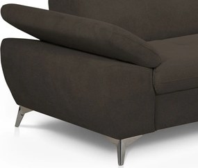 Trojsedák Gisele, tmavo hnedá espresso látka