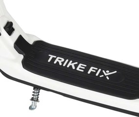 KIK Detská kolobežka Trike Fix, dvojkolesová, skladacia s LED osvetlením, čierna