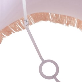 Hodvábny tienidlo ružové 45 cm - Granny