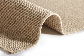 BT Carpet - Hanse Home koberce Behúň Nature 103532 Béžová – na von aj na doma - 80x500 cm