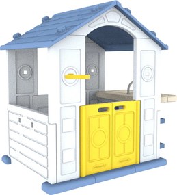 Ramiz Dom s košom a umývadlom Modrá strecha