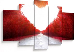 Obraz - Cesta k láske (150x105 cm)