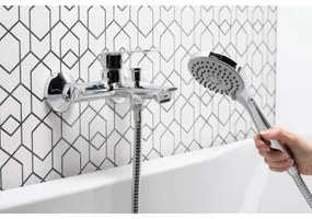 KFA Armatura 4424-510-00 - Vaňová sada s batériou AGAT lesklý chróm