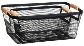 Drôtené kovové košíky v súprave 2 ks 33x21x14 cm – Casa Selección