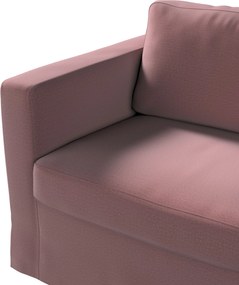 Poťah na sedačku Karlstad (nerozkladací, 2-miestny, dlhý) farba produktu fialová látka zamatová