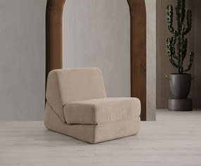 Kreslo Oringina (krémová). Akcia -17%. Vlastná spoľahlivá doprava až k Vám domov. 1127308