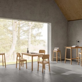 Jedálenská stolička v prírodnej farbe Barlow – Actona