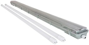 BERGE LED svietidlo sada 150 cm - 2500lm - 2x25W - neutrálna biela