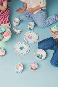 Bella Rose Detský porcelánový tanier Drak Ø 19 cm