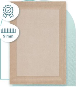 Koberec Agnella Darei tmavobéžový