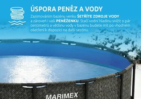 Marimex | Bazén Marimex Florida 3,05 x 0,91 m s pieskovou filtráciou - motív RATAN | 19900079