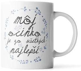 Sablio Hrnek Můj tatínek je ten ze všech nejlepší - 890 ml - XXL