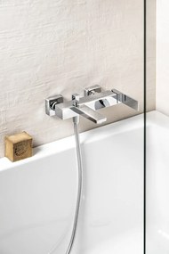 Sapho Sapho, SPECTRE podomietkový sprchový set s pákovou batériou, 2 výstupy, čierna matná, 1102-42B-03