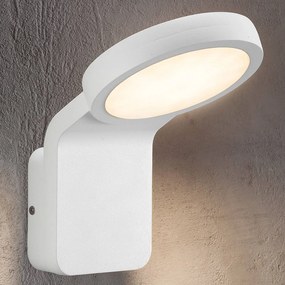 Vonkajšie nástenné LED svietidlo Marina biele