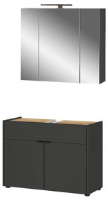 Antracitová kúpeľňová zostava Forano – Germania