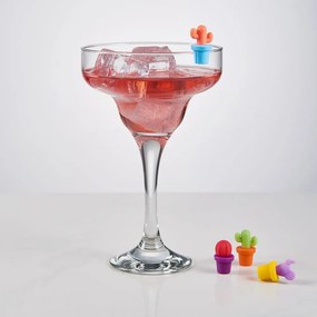 MY DRINK Rozlišovače pohárov kaktus 6 ks
