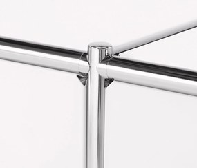 Regál »CN3« s 2 výklopnými dvierkami, biely