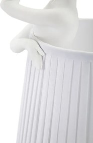 Stolná lampa Balet 62,5 cm biela