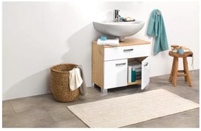 Livarno home Skrinka pod umývadlo Palermo + Skrinka so zrkadlom Palermo  (800009446)