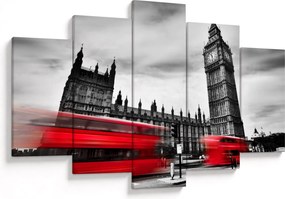Obraz - Londýnske Houses of Parliament (150x105 cm)
