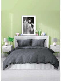 Povlečení z mikrovlákna SATYN 005 160x200 cm + 2x 70x80 cm černé