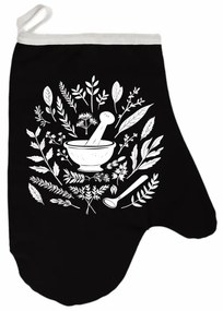 Kuchynská rukavica Herbcrush EMI, sivá