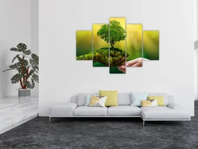 Obraz - Matka krajiny (150x105 cm)