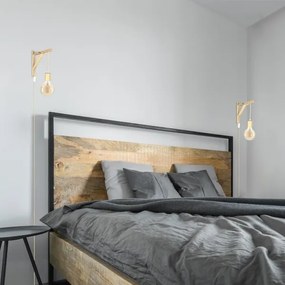 Rabalux 71028 - Nástenná lampa UBUL 1xE27/60W/230V buk