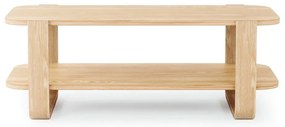 Konferenčný stolík z eukalyptového dreva v prírodnej farbe 55x109 cm Bellwood - Umbra