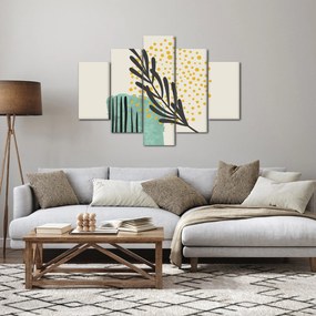 Obraz - Abstraktné listy N⁰3 (150x105 cm)