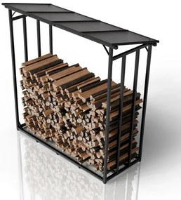 InternetovaZahrada Prístrešok na drevo - 185x70x185 cm