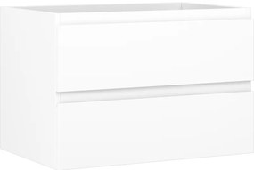 Mexen Orio, kúpeľňová skrinka 70 cm, 2 zásuvky, biela matná, 91A10-07047-2-BFF01