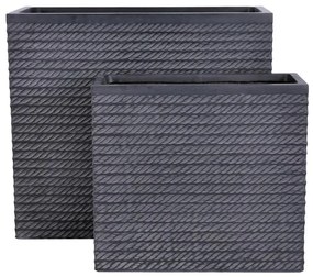 Kvetináč LT24750-2S 74x30x66 cm P190 čierny