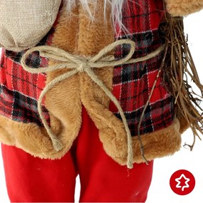 Santa Claus Rustical Red 60 cm