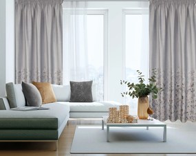 ZATEMŇOVSCÍ ZÁVES NA PÁSKE MARIELA 140X270 CM VZOROVANÁ