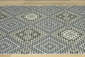 Kúpelňová penová rohož Softy-tex 827 sivá