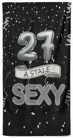 Osuška Stále sexy – čierna (vek: 27)